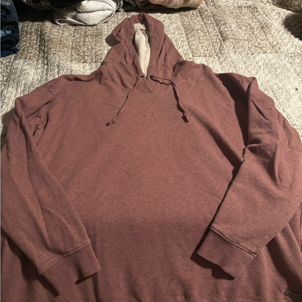 Natural Reflections Men's Hoodie - Rust Brown